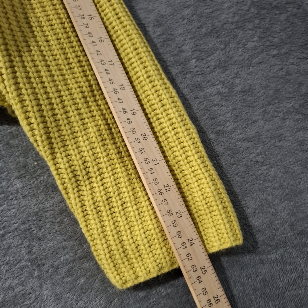 Sincerely Jules Color Block Cropped Knit Sweater Oversize See Measures - Picture 5 of 7